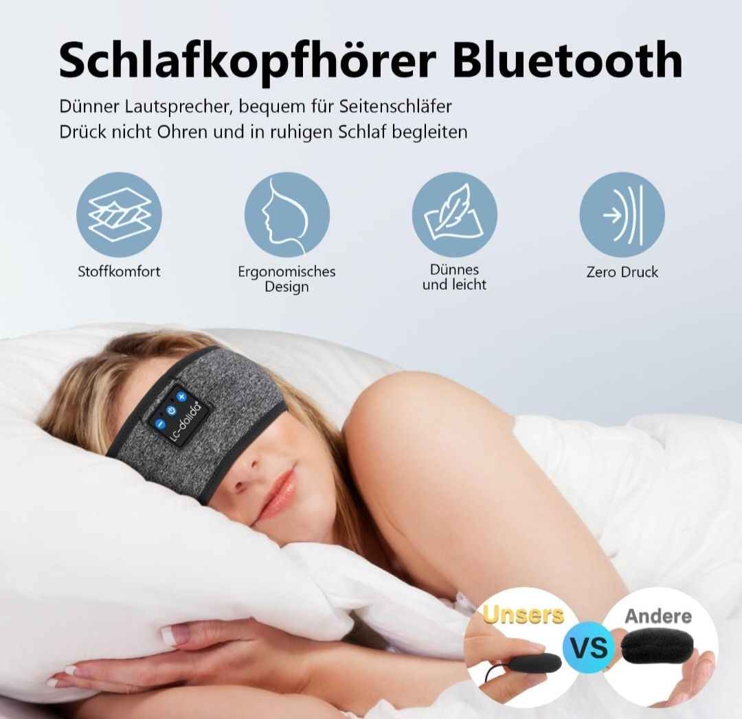 LC-dolida Słuchawki do spania Bluetooth 5.3