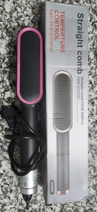 Escova de secar e alisar cabelo