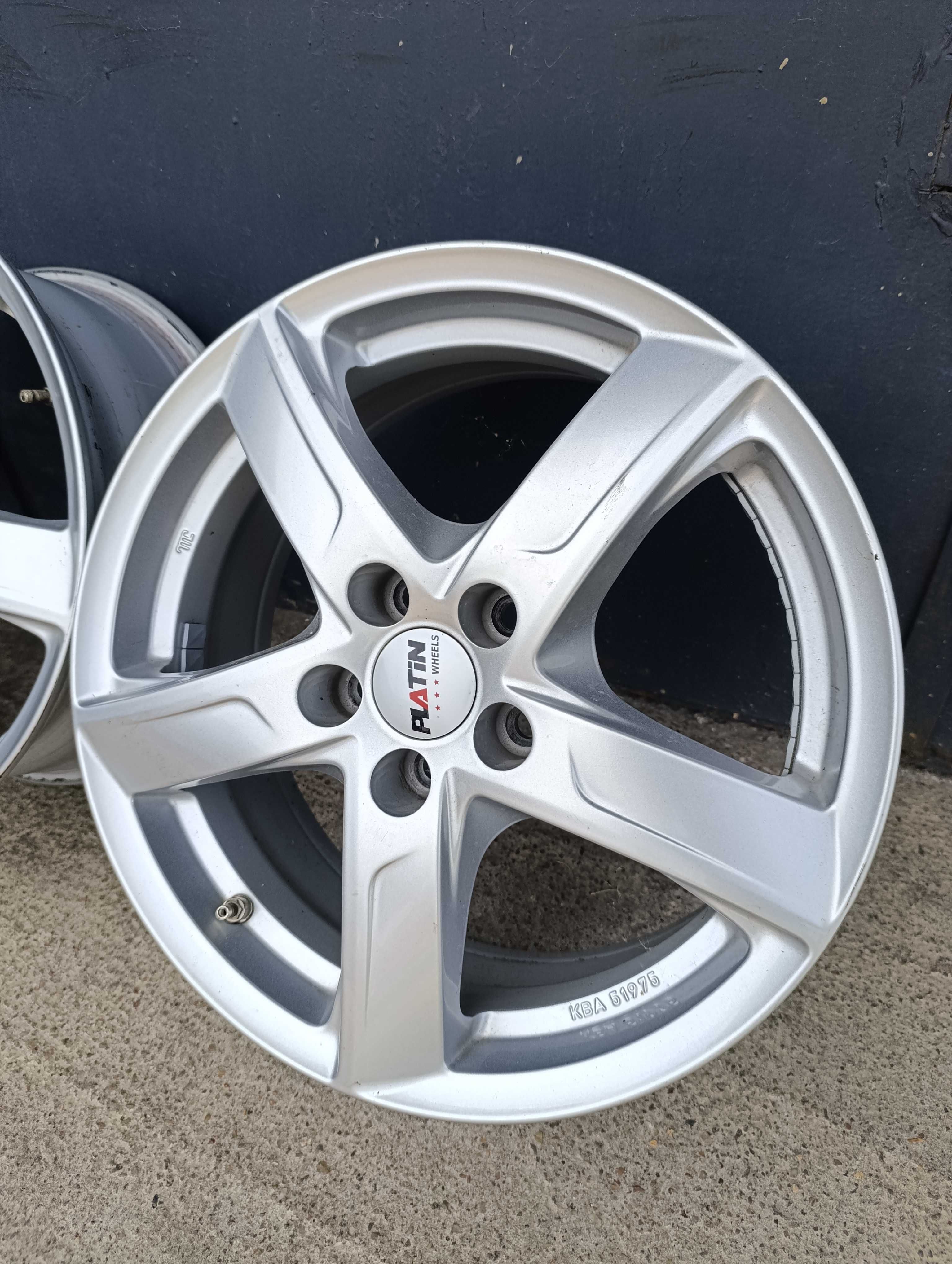Felgi Platin 16" 5x100 ET45 VW Polo T-Cross Skoda Rapid Seat Arona