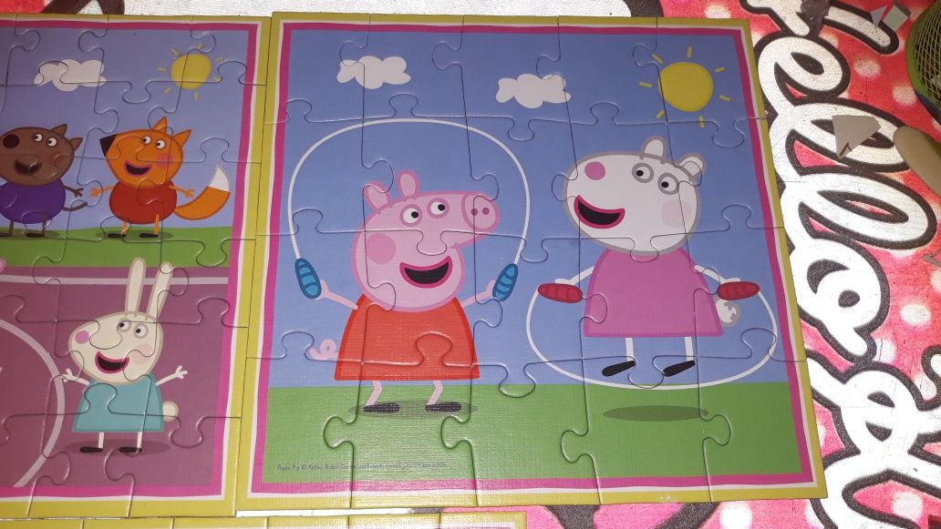 Puzzle swinka Peppa