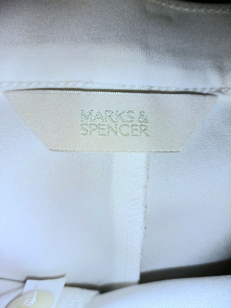 Marks & Spencer
PURwide spodnie materiałowe białe eleganckie w kant 18