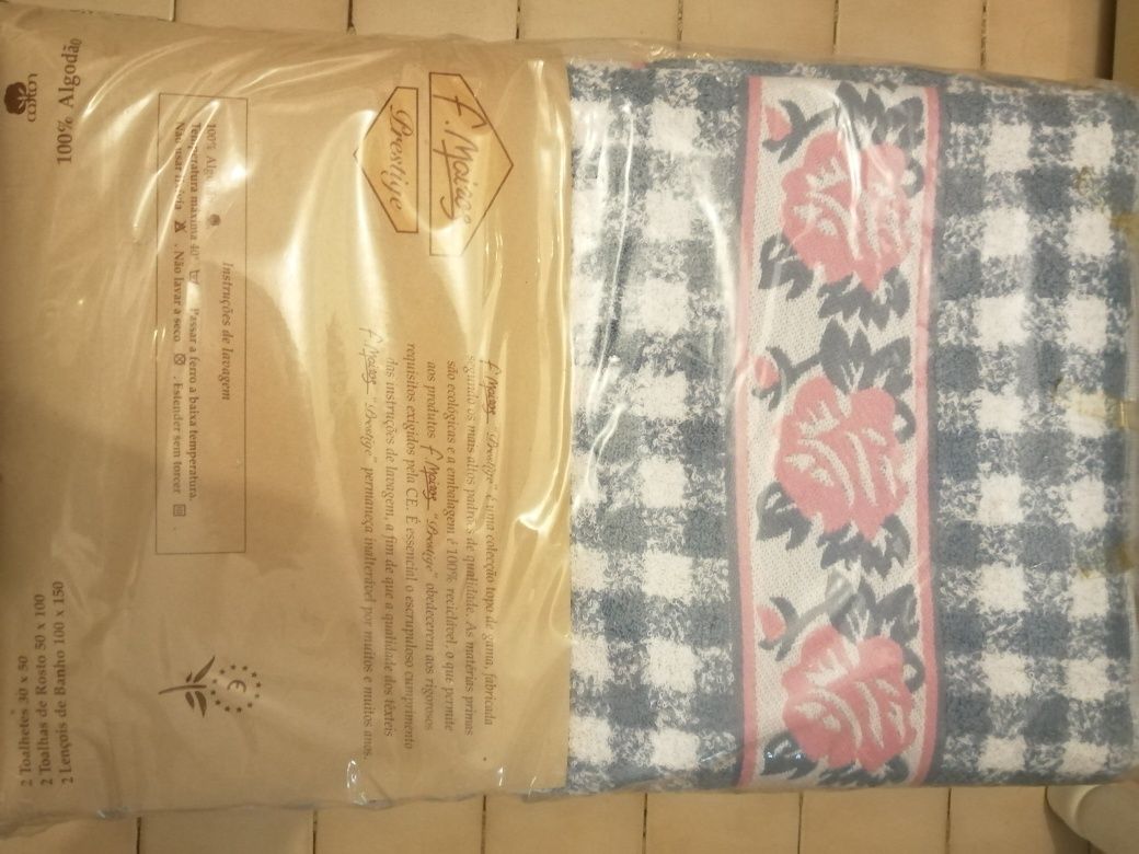 Conjunto de toalhas de banho