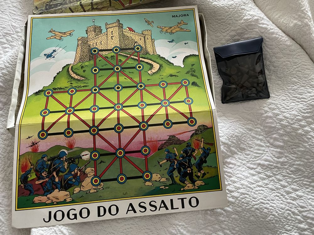 Jogos Majora Anos 1970 Corrida de Cavalos e Jogo do Assalto