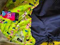 Bluza Koi lama + spodnie proste z rayon USA mały rozmiar nowy uniform