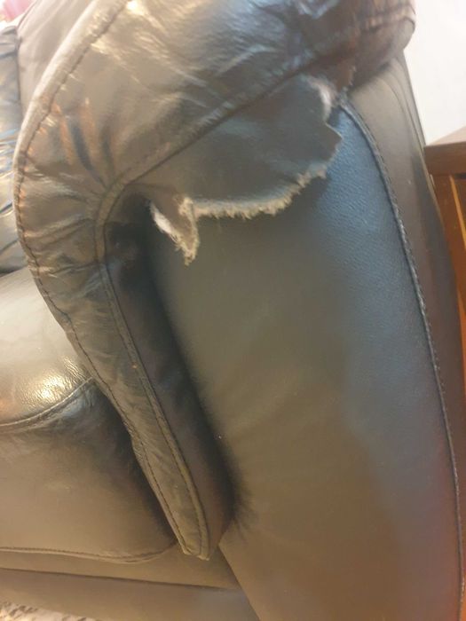 Sofá 2 lugares Preto