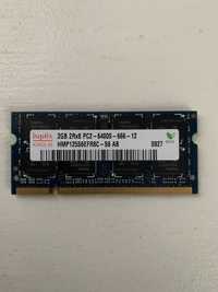 Оперативна пам’ять 2 GB  2Rx8 PC2-6400s