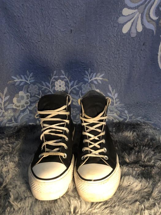 Tênis all star plataforma