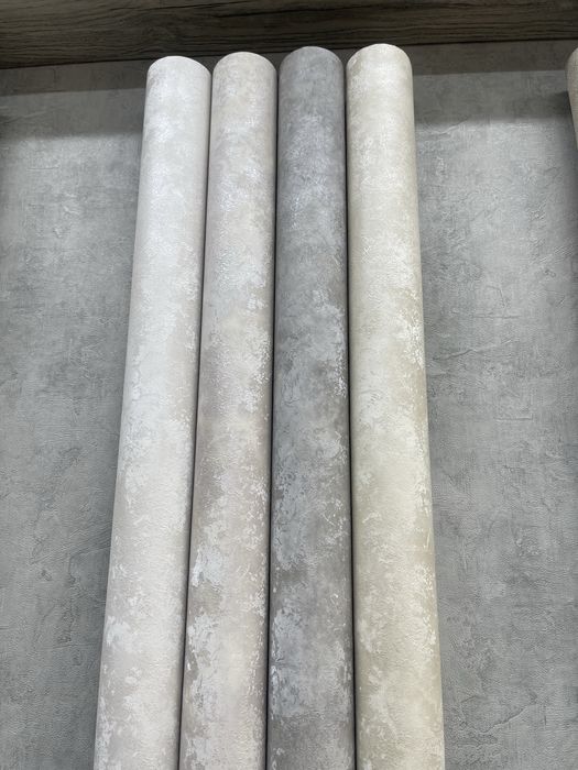 шпалери ( обои)  !! Колір «Тауп», мокрий шовк!