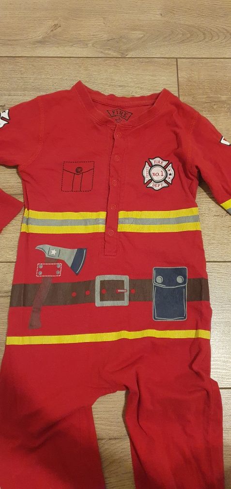 Piżama jednoczęściowa strażak 122