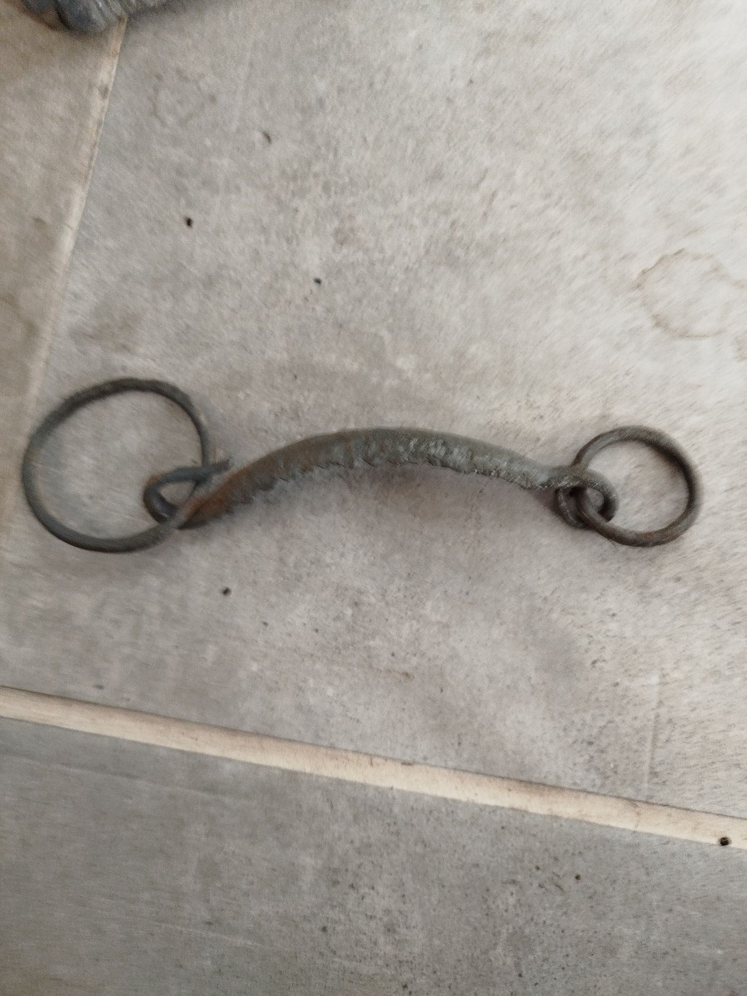 Peça em ferro antiga
