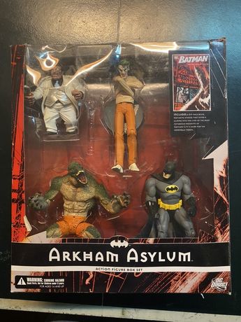 Figura colecionável Arkham Asylum Batman Playstation 3 PS3 Boneco