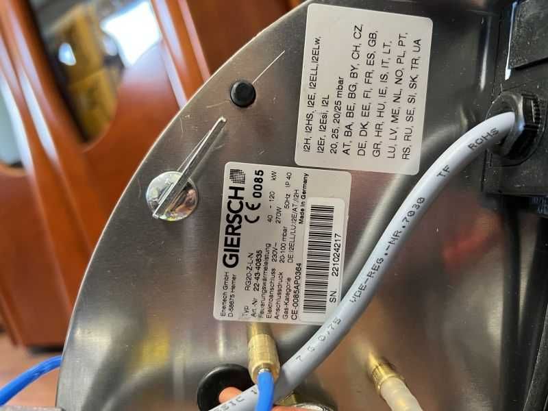 NOWY Palnik gazowy RG20 Z-L-N ze ścieżkę KE20 3/4" Giersch GWARANCJA