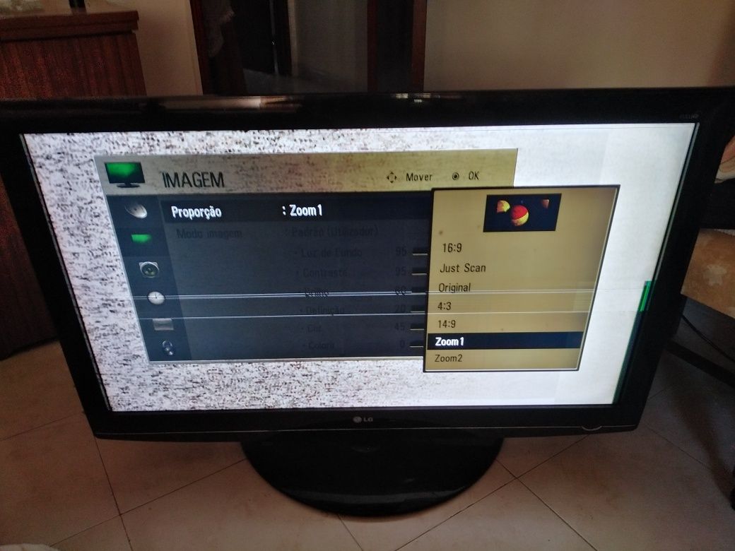 TV LG para reparo ou peças!