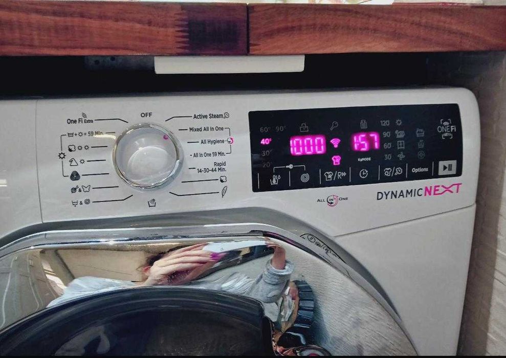 Máquina lavar e secar roupa