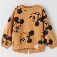 ZARA Myszka Miki Mickey Mouse bluza r.116