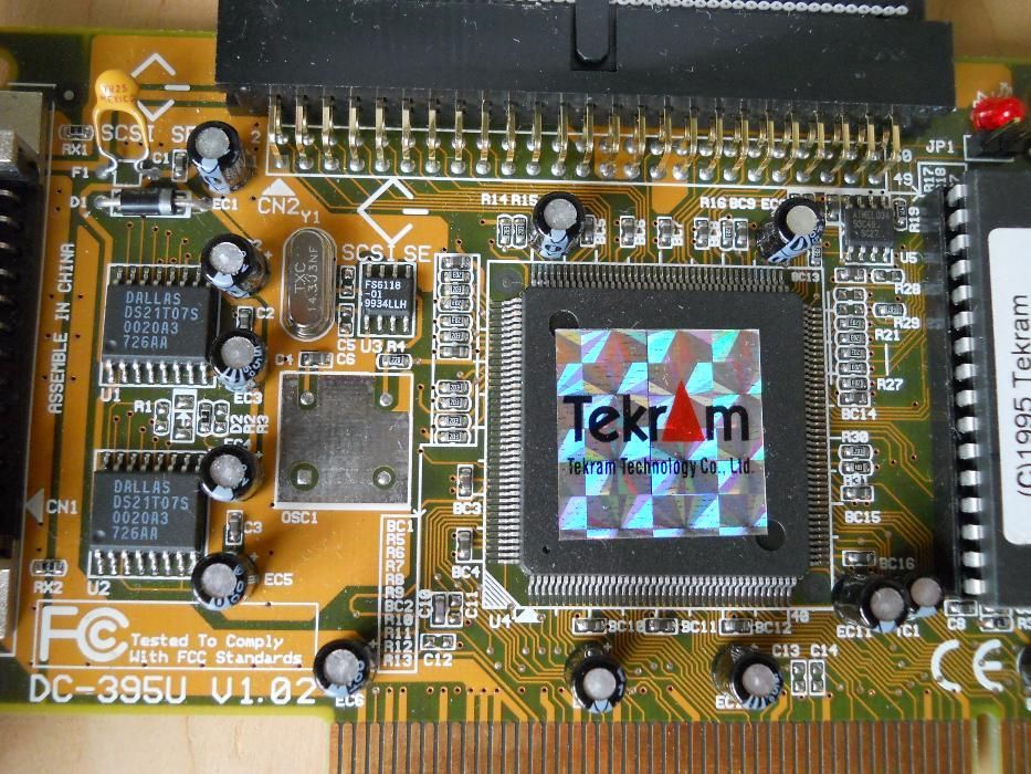 Контроллеры IDE и SCSI дисков FastTrak tx2000 и Tekram DC395u