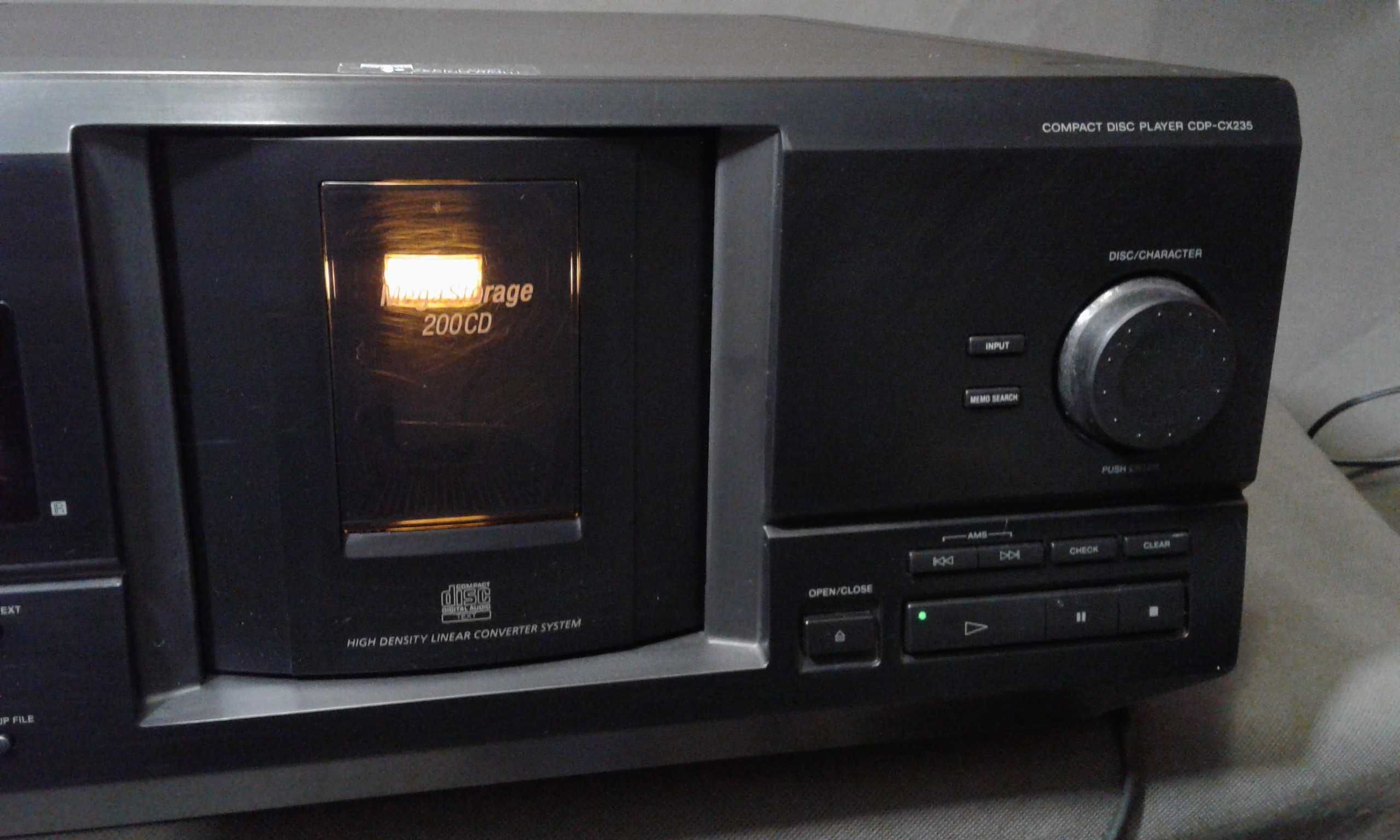 SONY CDP-CX235,odtwarzacz cd