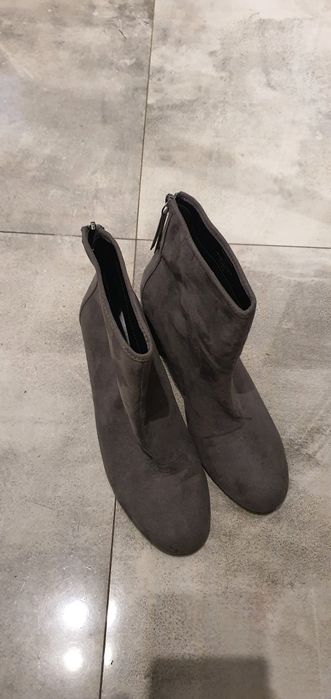 Nowe botki Dorothy Perkins Rozmiar 41 szare kozaki