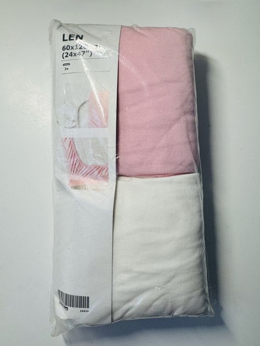 Дитяче простирадло на резинці ІКЕА(2шт) 60*120