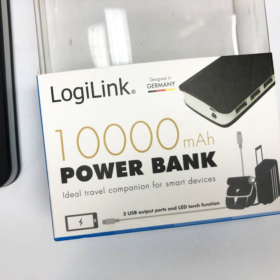 Power Bank Logilink PA0145(БЫСТРАЯ ЗАРЯДКА)
