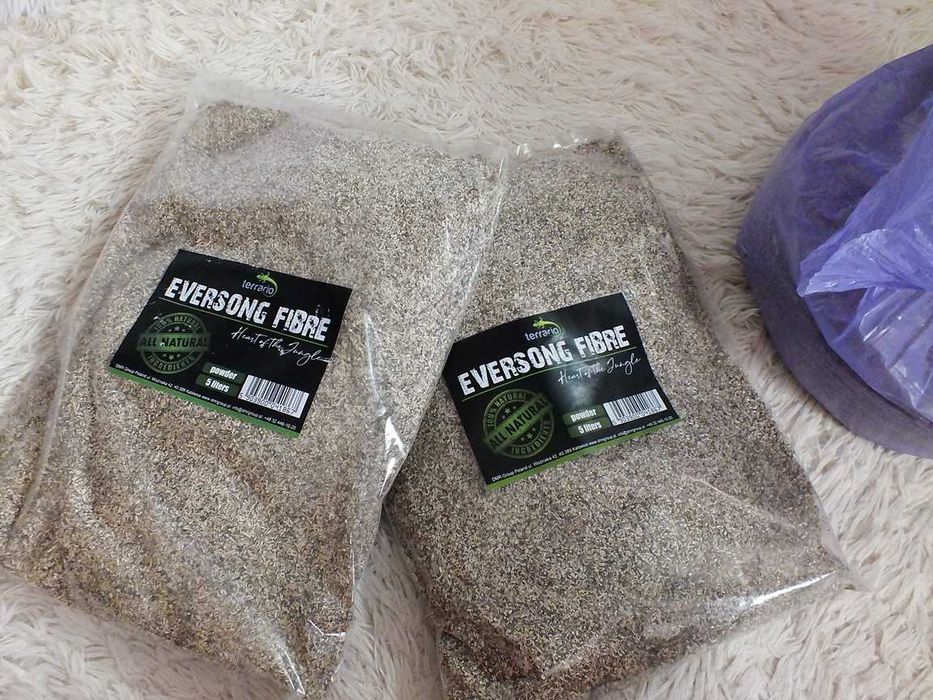 Podłoże jadalne Ściółka Słoma kon drobno mielona 20L Agama, Żółw,Gekon