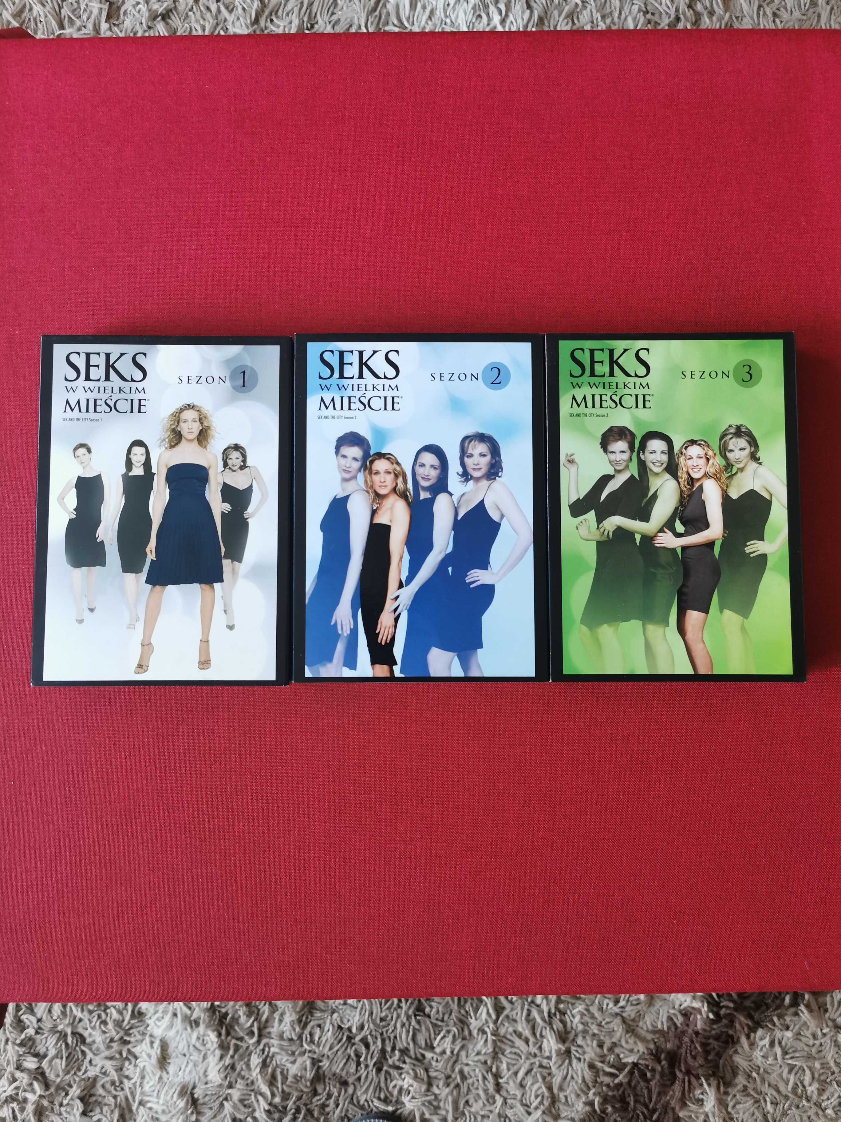 Serial sex w wielkim mieście sezon 1-3 dvd