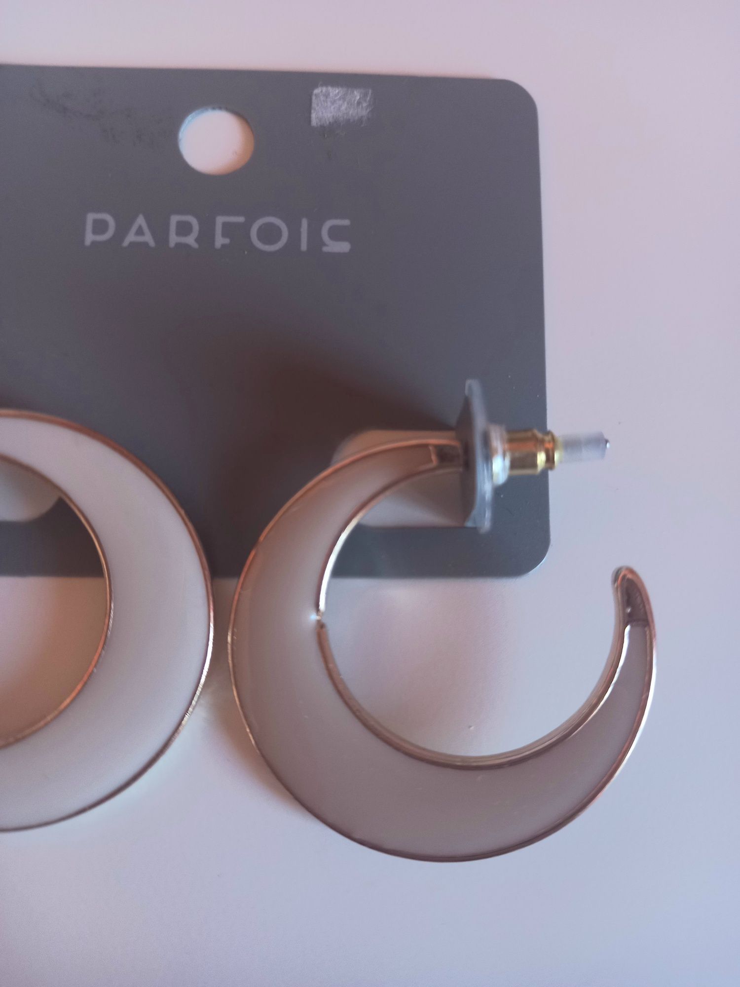 Argolas creme Parfois