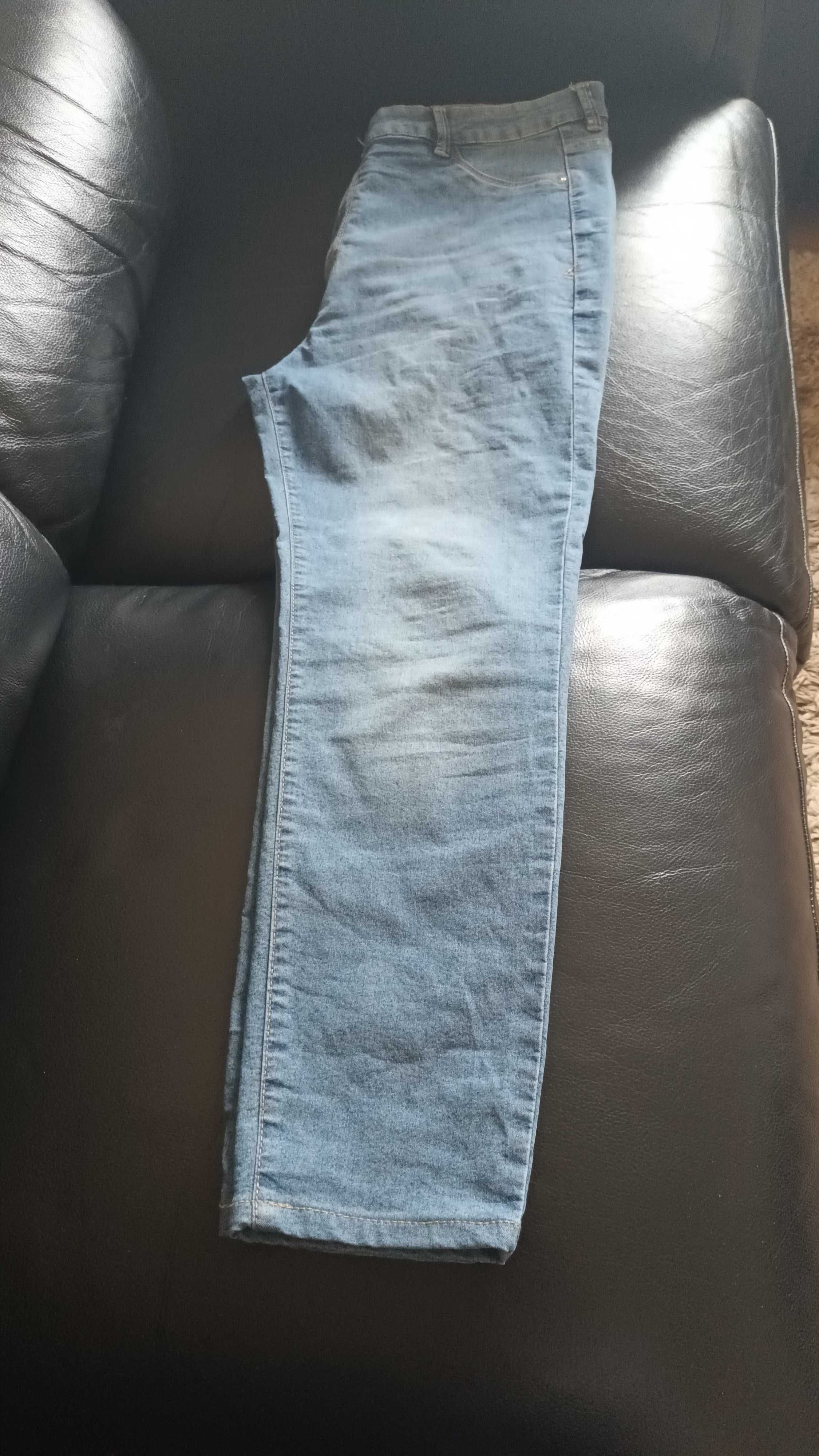 Jeggins em ganga clara