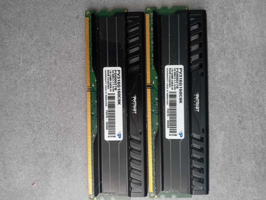 Patriot 16GB (2x8GB) 1600MHz Viper (DDR3)