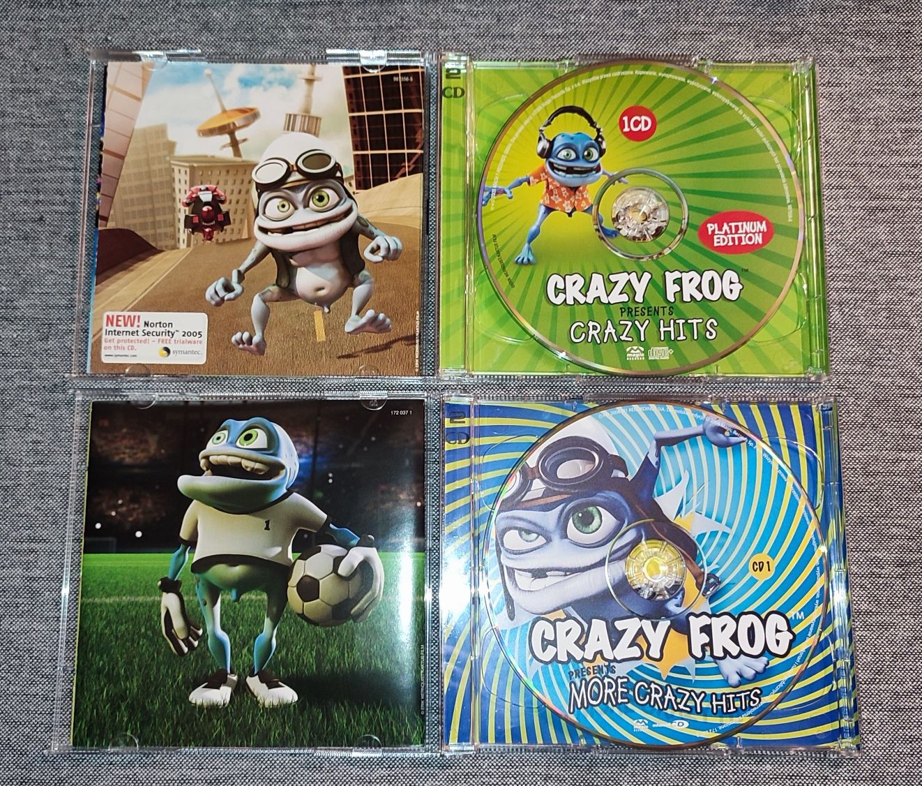 CD Płyta Płyty Crazy Frog Crazy Hits Platinium... i More Crazy Hits