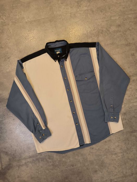 Vintage Koszula Wrangler Długi Rękaw