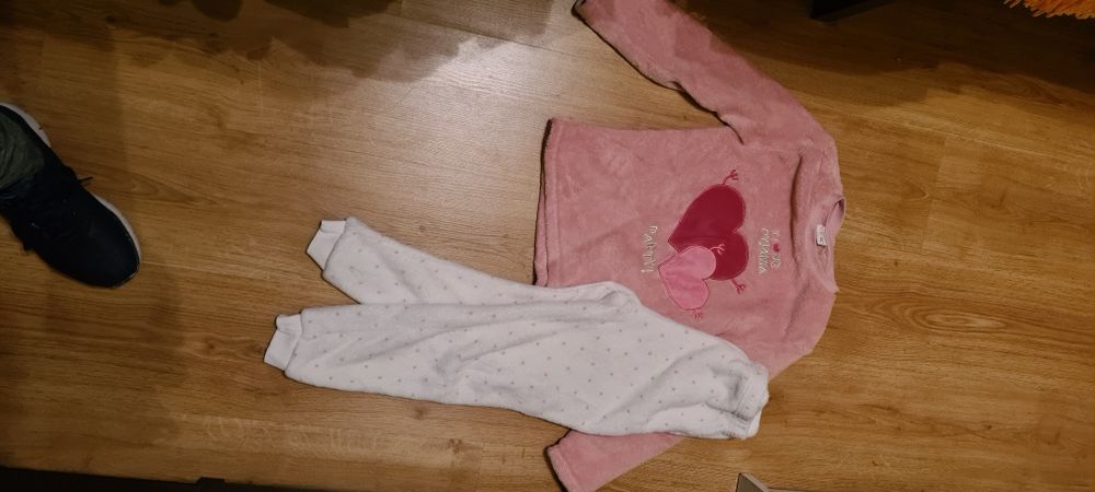 Pijama coralina menina 8/9 anos