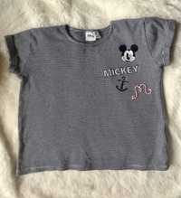 Krótka bluzka Top elastyczna młodzieżowa Mickey atmosphere Disney