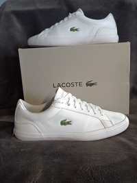 Buty Lacoste Lerond rozmiar 42 wkładka 26 ,5 cm 43 białe skóra męskie