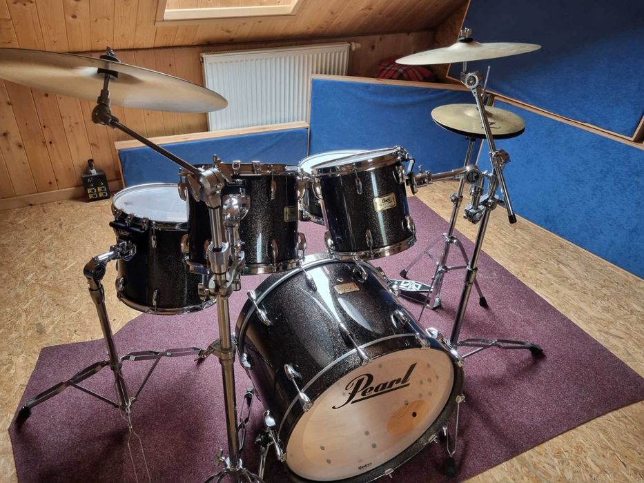 Pearl Master Custom-Japan, statywy, werbel, talerze b20  Turkish!