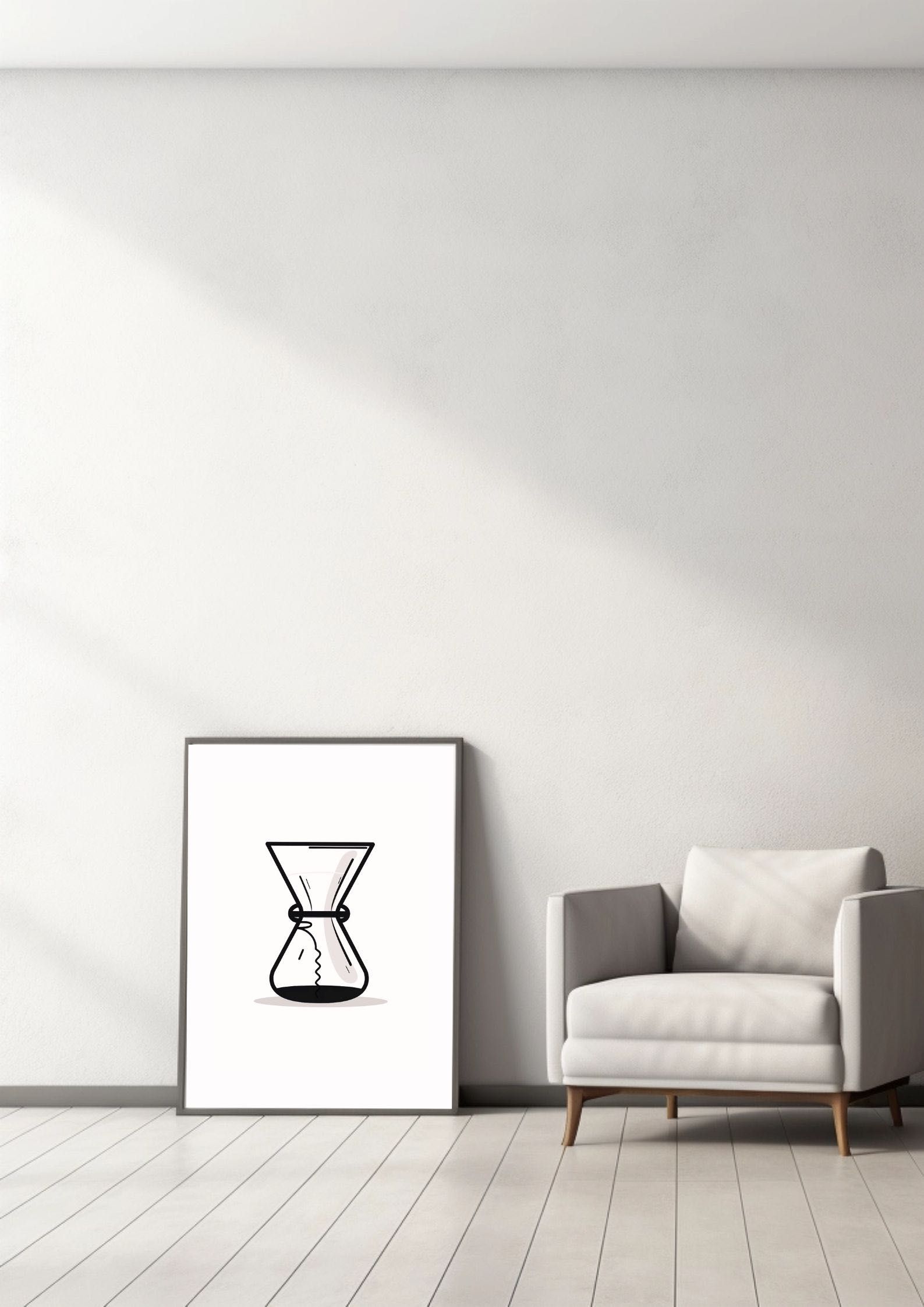 Freaks - Chemex plakat A3 (29,7 x 42cm)