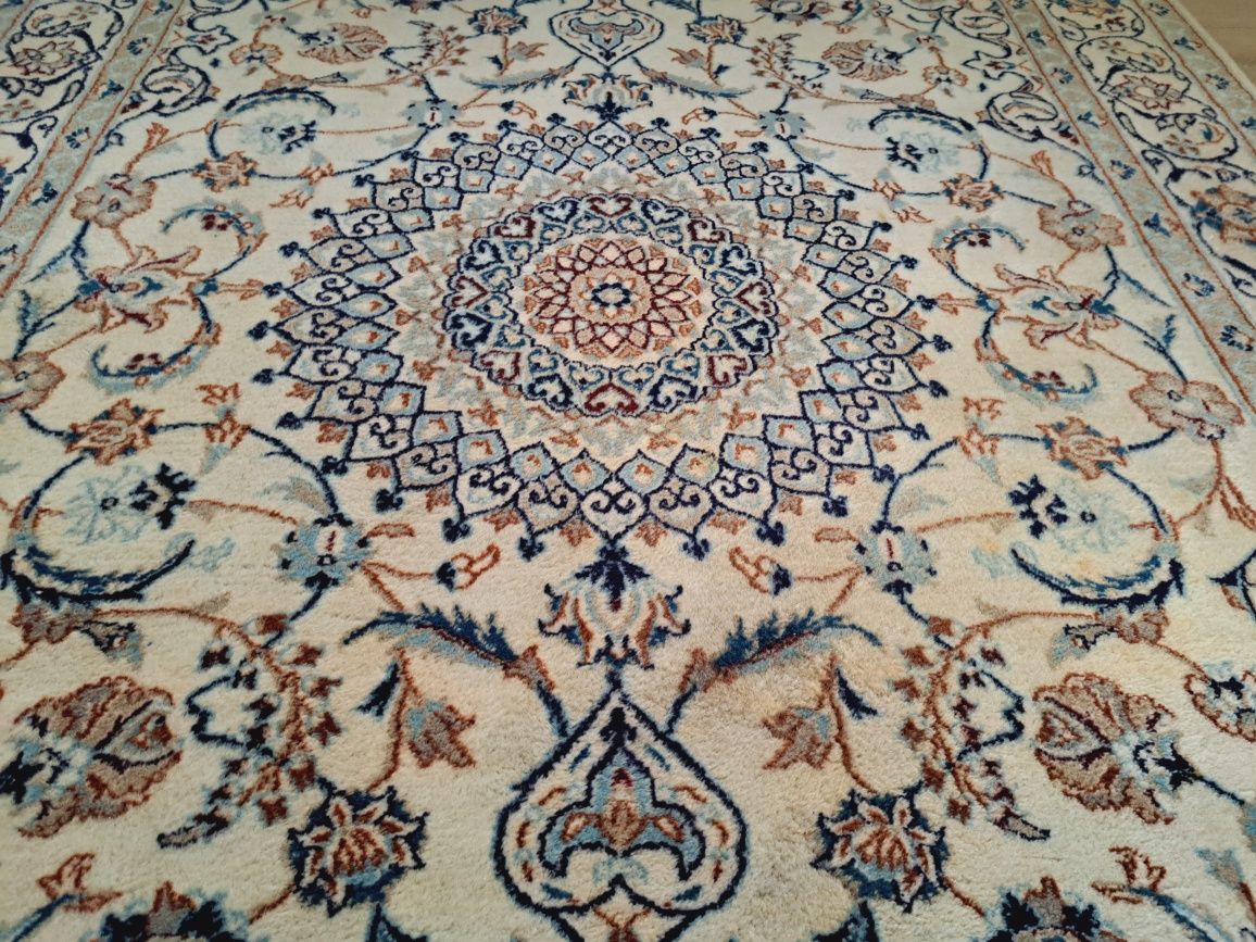 Dywan wełniany Nain 200x300 cm – jasny, elegancki, ręcznie tkany