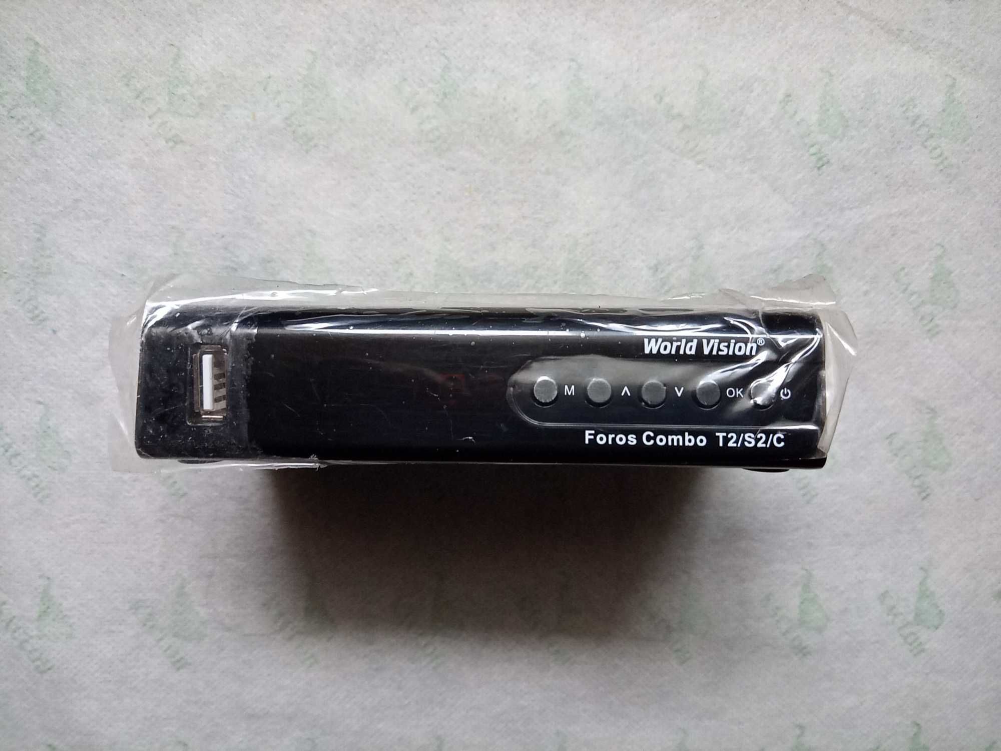 Тв тюнер World Vision Foros Combo T2/S2/C