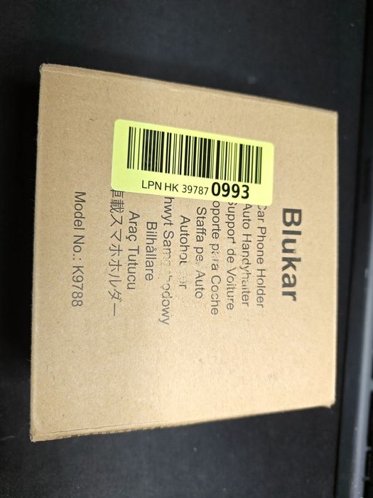 Універсальна держалка для телефона Blukar у авто (на лобове /торпеду)