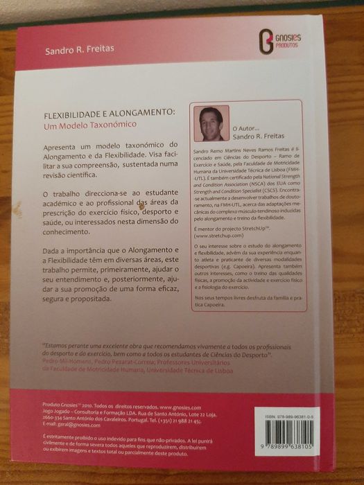 Livro Flexibilidade e Alongamento - Fernando Freitas