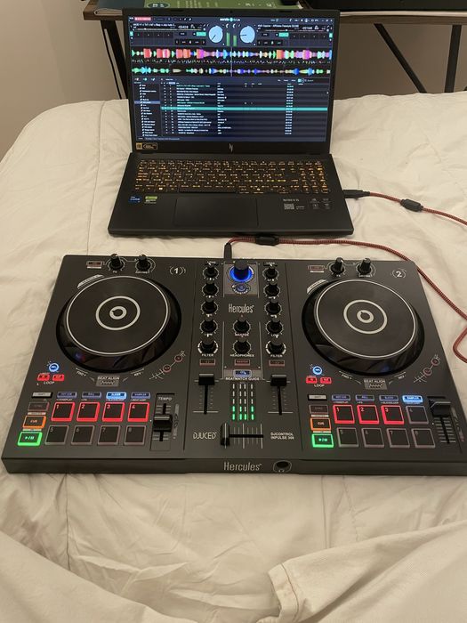 Hércules inpulse 300 (acompanha caixa + cabo USB b)