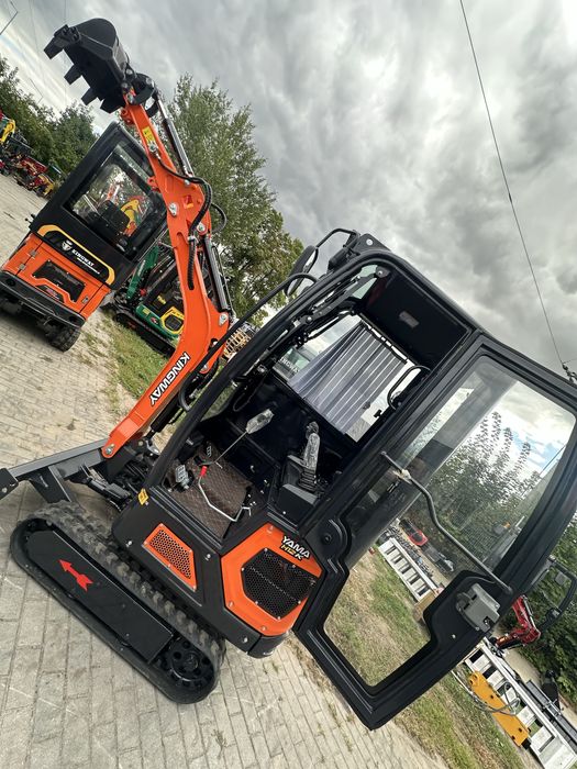 MINIKOPARKA Kingway YAMA H12K JOYSTICK Kabina RAMIĘ Skr Głębokość 2,3m