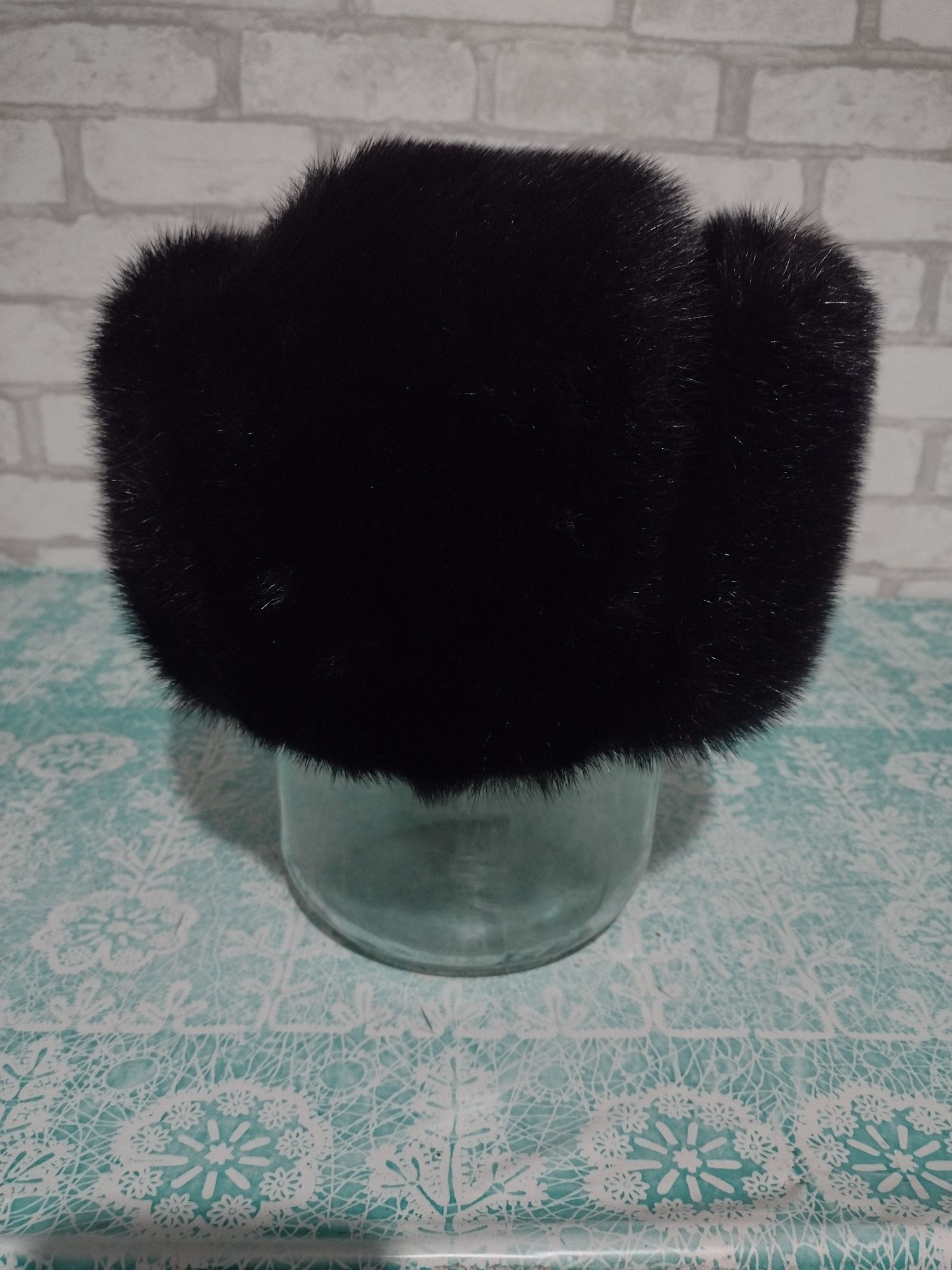 Зимова норкова чоловіча шапка 48-50 розмір 700грн