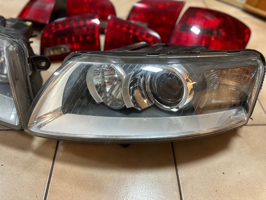 Фары с ксеноном Audi А6 С6