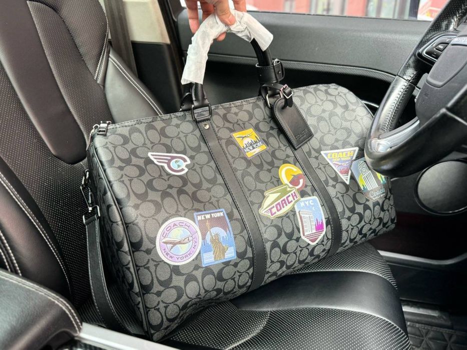 Мужская дорожная сумка coach сумка дорожня для тренувань коач сумка
