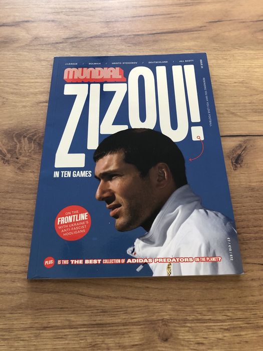 Czasopismo MUNDIAL nr 23 „ZIZOU”, magazyn sportowy