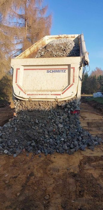 Usługi Koparka 2-25 ton koparko-ładowarka Wynajem roboty prace ziemne