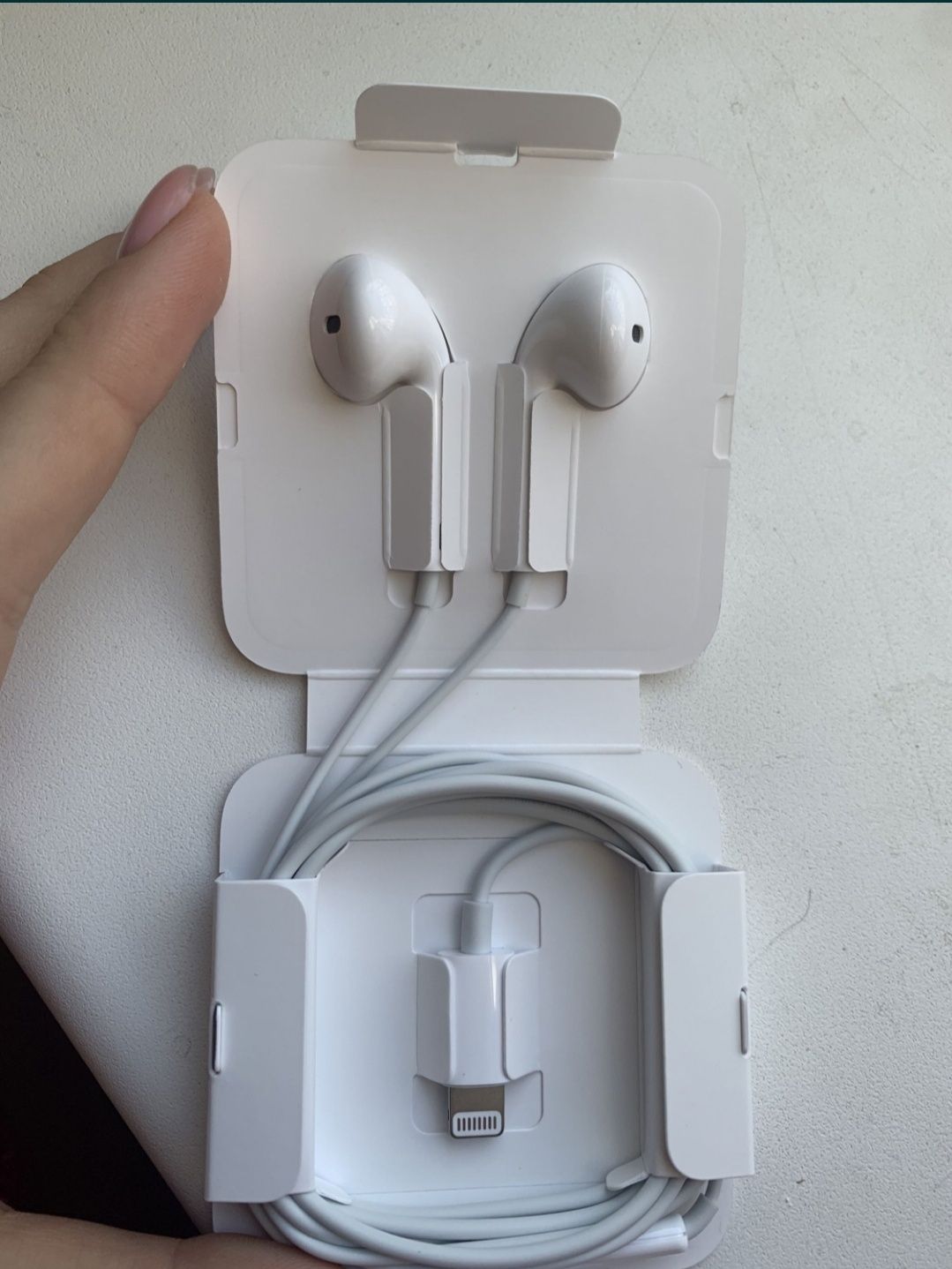 Навушники Apple EarPods орігінал Lightning  Connector