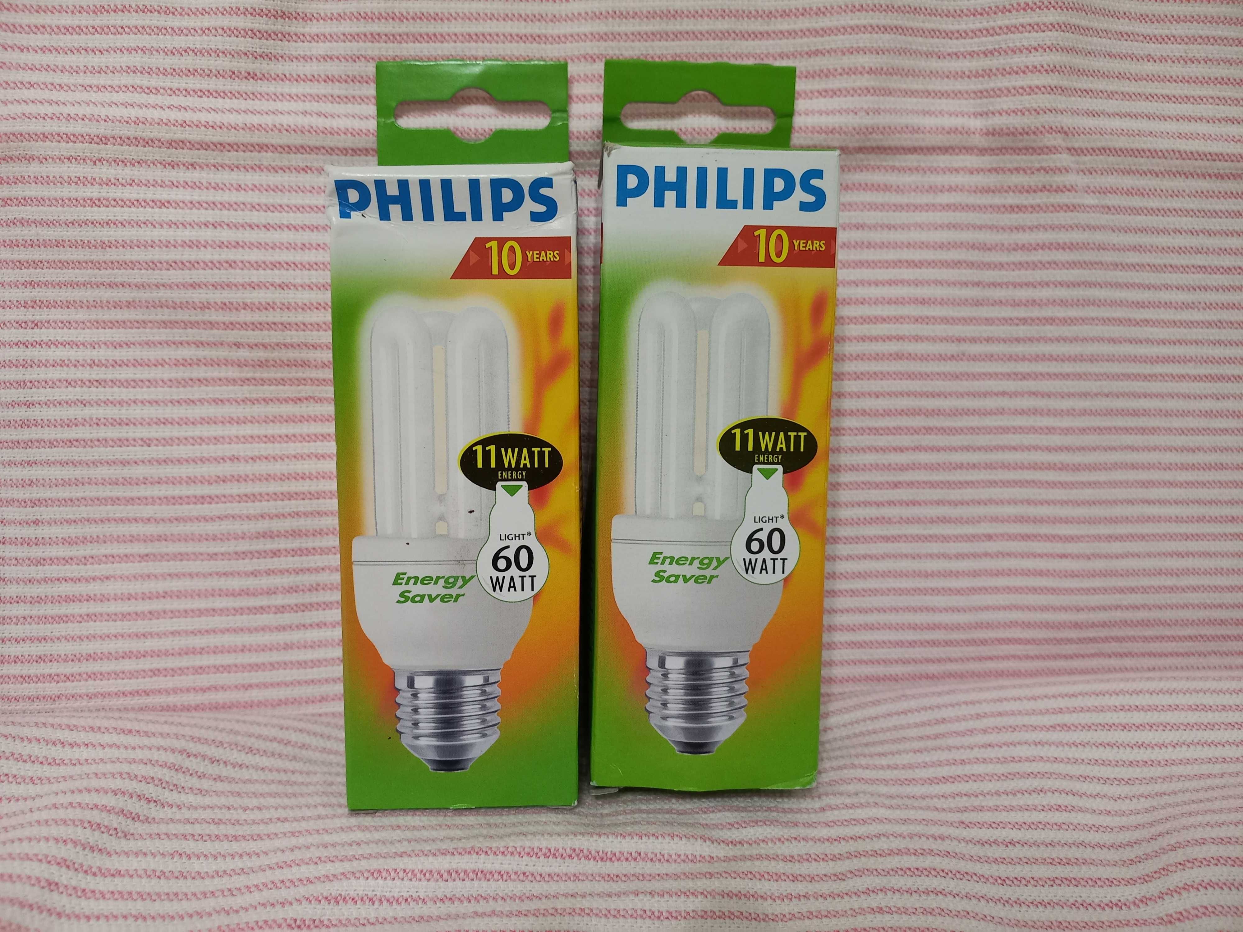 Лампочки   Philips  60  watt,   10  років  гарантії.