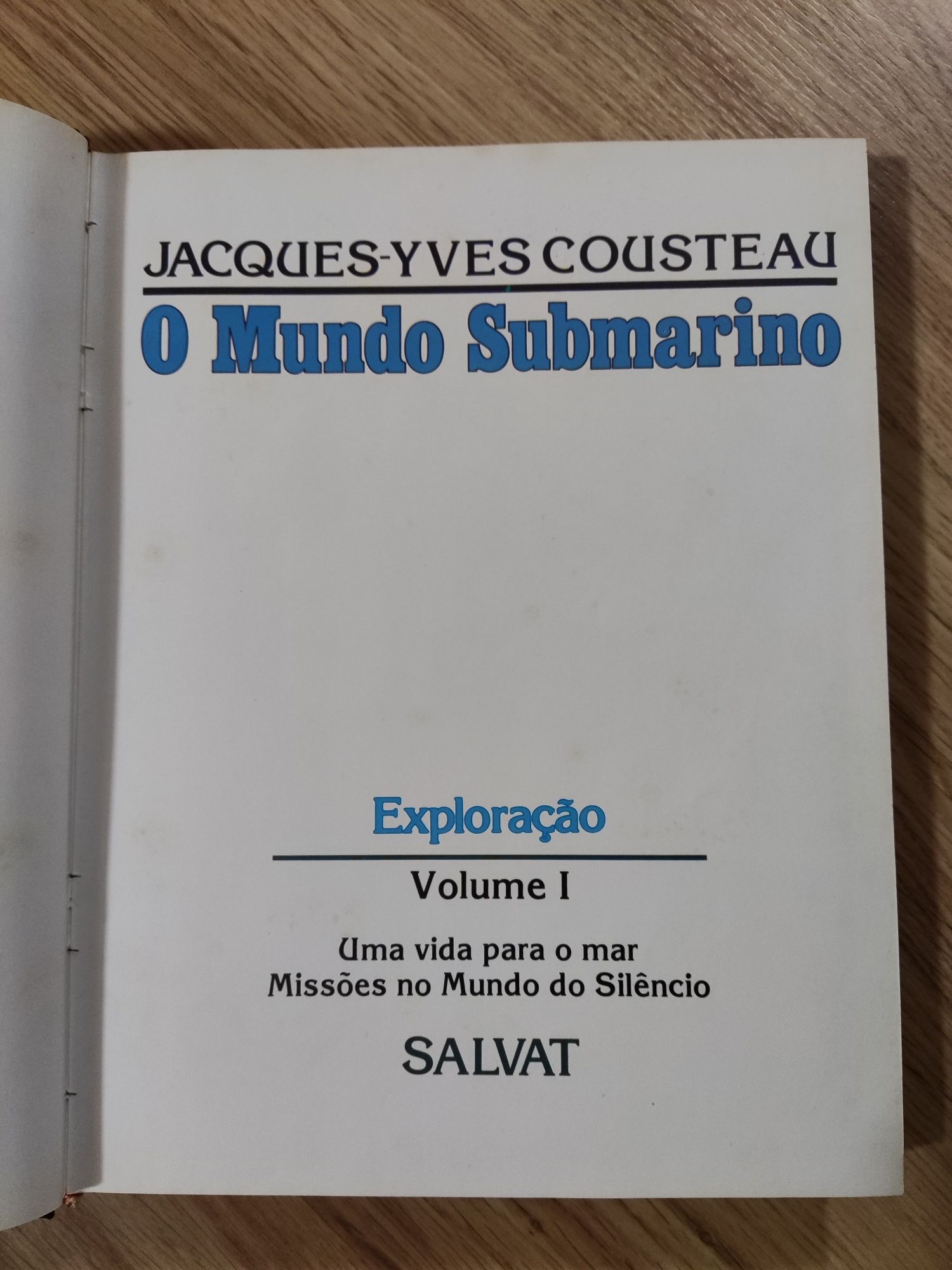 Coleção Jacques Cousteau o Mundo Submarino